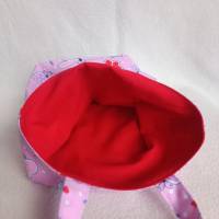 Kindertasche/Geschenktasche in rosa mit Schmetterlingen Bild 4