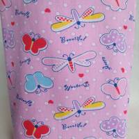 Kindertasche/Geschenktasche in rosa mit Schmetterlingen Bild 5
