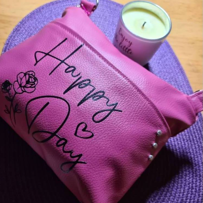 Tasche Happy Days pink
