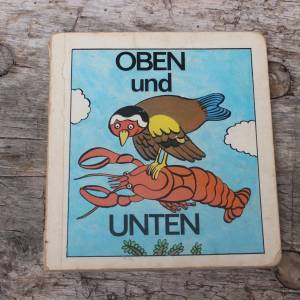 Bilderbuch " Oben und Unten " DFR Kinderbuchverlag Verlag DDR 1976 Bild 1