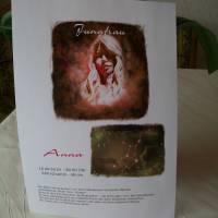 Sternzeichen Jungfrau, Namenskarte, Poster, personalisiert, zum Beispiel als Taufgeschenk Bild 1