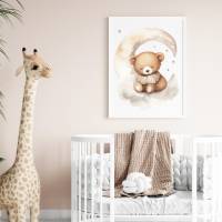 Wandbild | Bild | Kinderzimmer |Babyzimmer | Poster |DIN A4 | Dekoration Bild 1