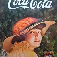 USA - Coca-Cola Sammlertablett von 1972 – Elaine von 1916 Bild 4