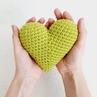 Gehäkeltes dekoratives Herz, Geschenke zum Valentinstag Bild 6