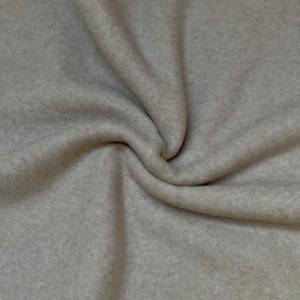 Bio Fleece Baumwolle beige-Sand meliert Bild 4