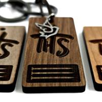 Christlicher Schlüsselanhänger "IHS" - Kraftvolles Symbol des Glaubens Bild 4