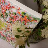 BLÜTENFREUDE - florales, abstraktes Gemälde auf Leinwand von Christiane Schwarz Bild 10