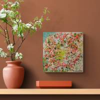 BLÜTENFREUDE - florales, abstraktes Gemälde auf Leinwand von Christiane Schwarz Bild 7