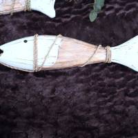 Deko Hänger maritim Fisch aus Holz 3 Größen Bild 5
