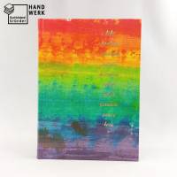 Notizbuch, A5, Regenbogen, pride, Unikat Bild 1