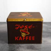 seltene Vintage Blechdose José Kaffee Bild 1