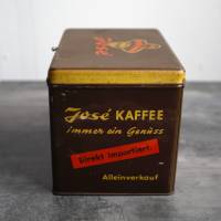 seltene Vintage Blechdose José Kaffee Bild 3