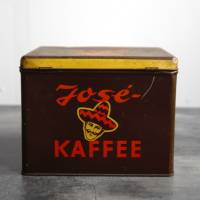 seltene Vintage Blechdose José Kaffee Bild 4