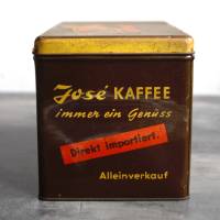 seltene Vintage Blechdose José Kaffee Bild 5
