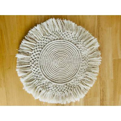 Platzset/Tischset/Untersetzer/Makramee