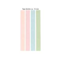 Glitzernde Washi-Tapes in 4  pastelligen Farben Bild 3