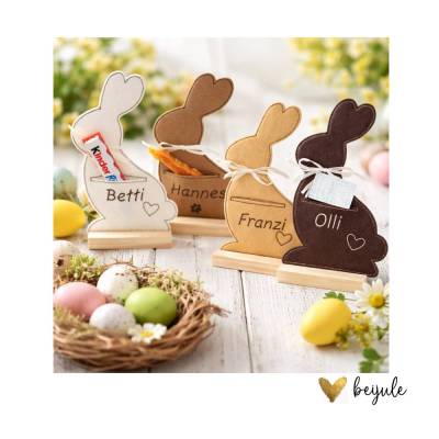 Hasenhülle für Schokolade, Geschenkkarten etc.