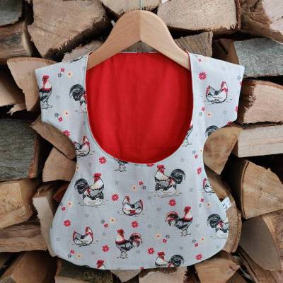 Wäscheklammerkleidchen mit oder ohne passenden Holzbügel. Klammerkleidchen, Klammerbeutel, Aufbewharung, Hühner