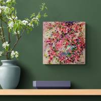 BLÜTENDUFT - florales, abstraktes Gemälde auf Leinwand von Christiane Schwarz Bild 5
