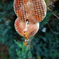 Ohrwurmkugel Insektenkugel mit Gehänge Gartenkeramik frostfest zum Hinhängen Bild 7