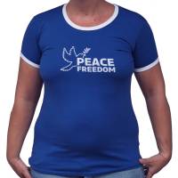 retro T-Shirt friedenstaube peace Freedom Friedensbewegung Frauen M Bild 1