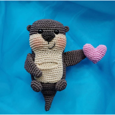 Häkelanleitung Otter Emil - PDF Datei deutsch