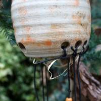 Ohrwurmkugel Insektenkugel mit Gehänge Gartenkeramik frostfest zum Hinhängen Bild 8