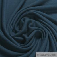 Stoff Polyester Viskose Elastan Soft Jersey dunkelblau Mohair Haptik marine Bild 1
