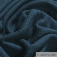 Stoff Polyester Viskose Elastan Soft Jersey dunkelblau Mohair Haptik marine Bild 2