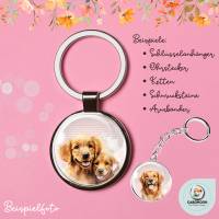 Cabochon Vorlagen Bilder Bogen - Golden Retriever Hunde - 10 mm, 12 mm, 14 mm und 25 mm rund Bild 7