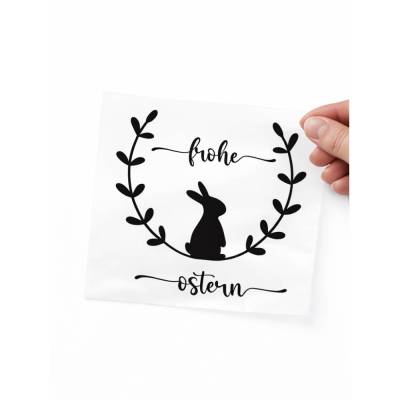 Bügelbild Ostern // Zauberhafte Osterdeko mit DIY Bügelbild // Dein persönlicher Osterhase zum Aufbügeln /