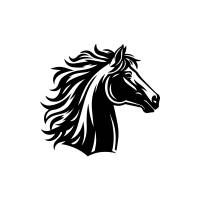 Bügelbild Pferd in Wunschfarben zum aufbügeln- mit oder ohnen Namen - Personalisierbares Bügelbild Bild 2