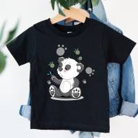 Bügelbild Panda Pfoten verschiedene Größen Bild 1
