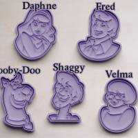 Scooby-Doo Keksausstecher | Cookie Cutters | Ausstechform | Keksform | Plätzchenform | Plätzchenausstecher Bild 2