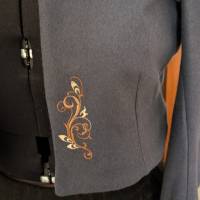 Eton Jacket im Stil der 1890er aus Wollstoff Bild 4