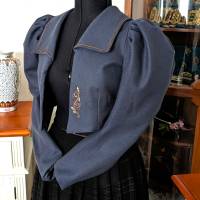 Eton Jacket im Stil der 1890er aus Wollstoff Bild 6