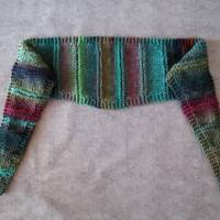 Kleines Schaltuch, Halstuch aus weicher Wolle und in tollen Farben, Dreieckstuch, gestrickt Bild 3
