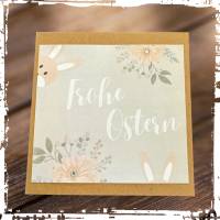 Grußkarte "Frohe Ostern" mit passendem Kuvert - aufklappbar Bild 2