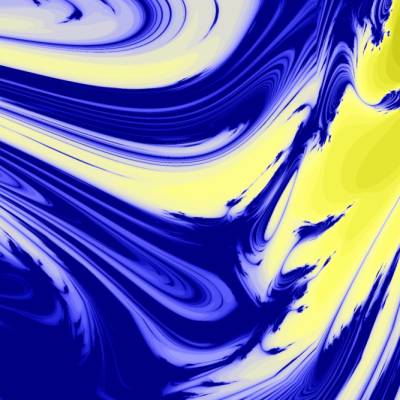 Digitales Hintergrundbild - Abstrakt YellowBlue -  ZIP-Dateiordner