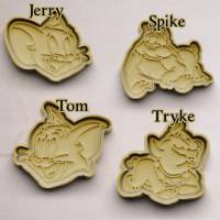 Tom & Jerry Keksausstecher | Cookie Cutters | Ausstechform | Keksform | Plätzchenform | Plätzchenausstecher Bild 2