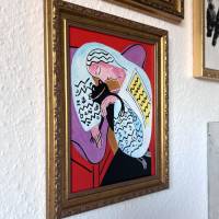 Henri Matisse - Der Froschtraum, The Frog Dream, Traum, Dream, Froschbild, Fauvismus, Originalbild, Acrylmalerei, Unikat Bild 4
