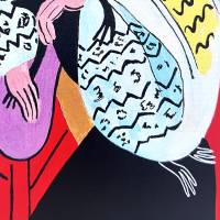 Henri Matisse - Der Froschtraum, The Frog Dream, Traum, Dream, Froschbild, Fauvismus, Originalbild, Acrylmalerei, Unikat Bild 7