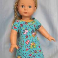 Super süßes Raglan Kleid für 45-50 cm Puppen Bild 4