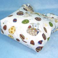 Krimskramsbeutel (M) mit bunten Osterhasen | Spielzeugbeutel für Kinder | Geschenkbeutel für Ostern Bild 8
