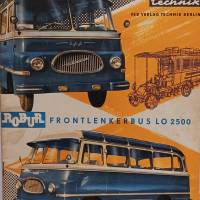 Kraftfahrzeug-technik  -  6/ 1961 - Robur Frontlenkerbus LO 2500 Bild 1