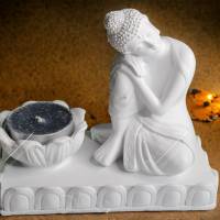 Latexform Buddha Teelichthalter No.19 Mold Gießform - NL002569 Bild 1