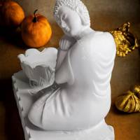 Latexform Buddha Teelichthalter No.19 Mold Gießform - NL002569 Bild 2