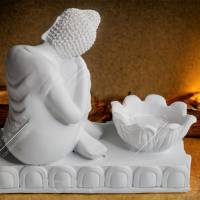 Latexform Buddha Teelichthalter No.19 Mold Gießform - NL002569 Bild 3
