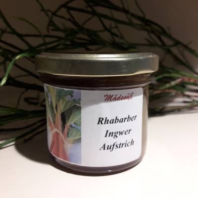 Rhabarber-Ingwer-Aufstrich
