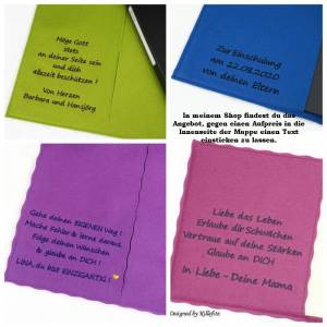 edle Zeugnismappe personalisiert aus lila farbenem Kork, Dokumentenmappe A4, Geschenke zur Einschulung, Mädchen Bild 9